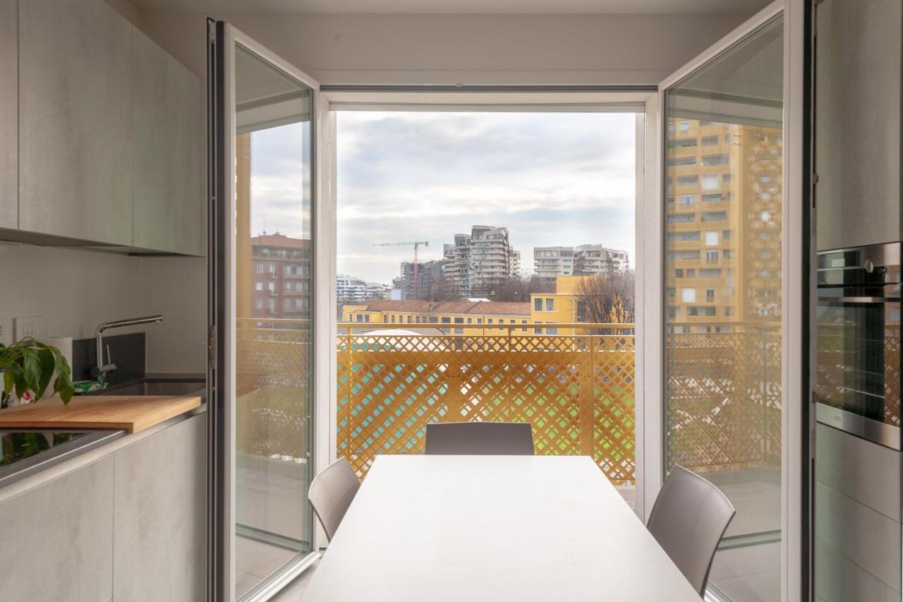 Bnbutler - Flavio Gioia, 5 - Appartamento Con Vista, Citylife Milánó Kültér fotó