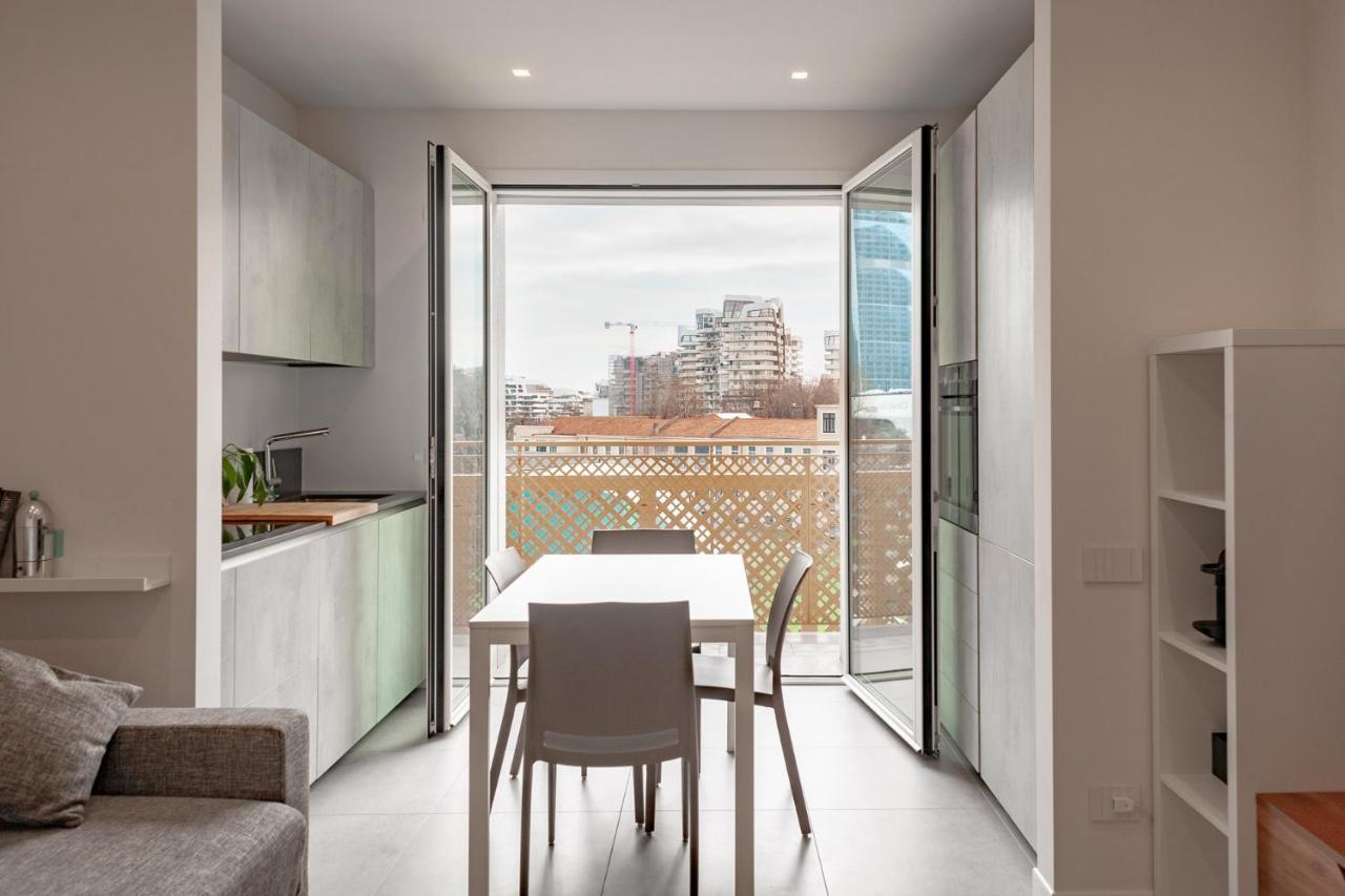 Bnbutler - Flavio Gioia, 5 - Appartamento Con Vista, Citylife Milánó Kültér fotó